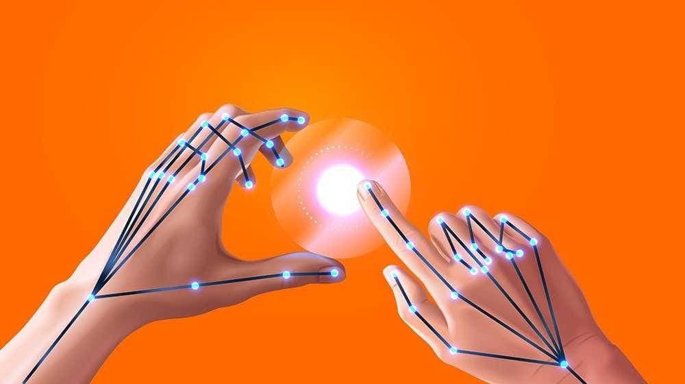 Real-time hand gesture interpretation