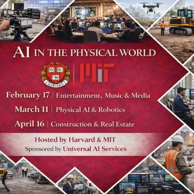 AI in the Physical World: An MIT × Harvard Three-Part Series
